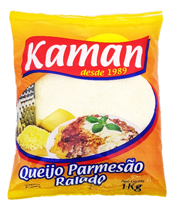 Queijo Parmesão Ralado Fino 1kg Kaman