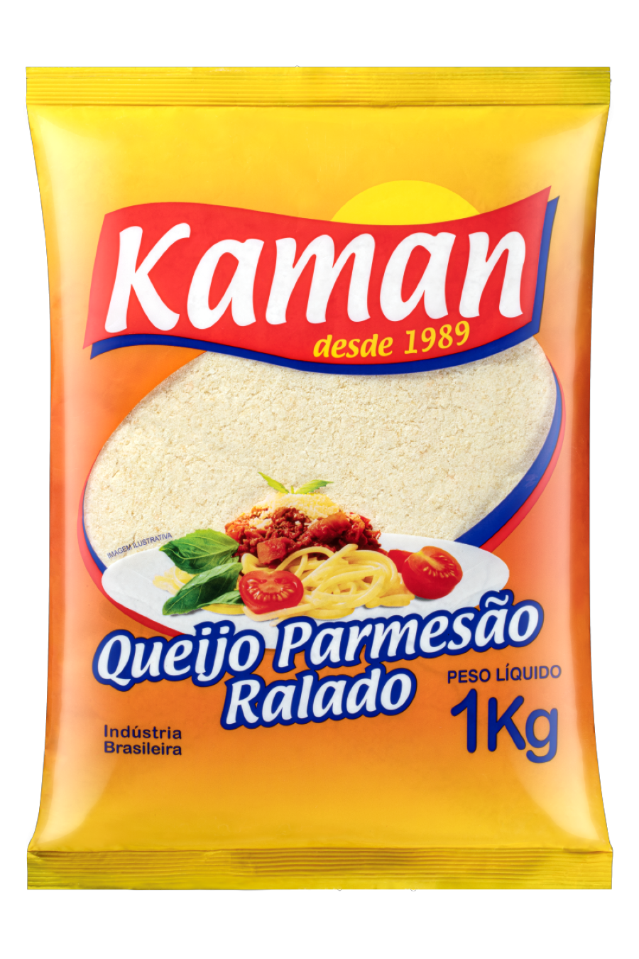 Queijo Parmesão Ralado Fino - 1kg Kaman